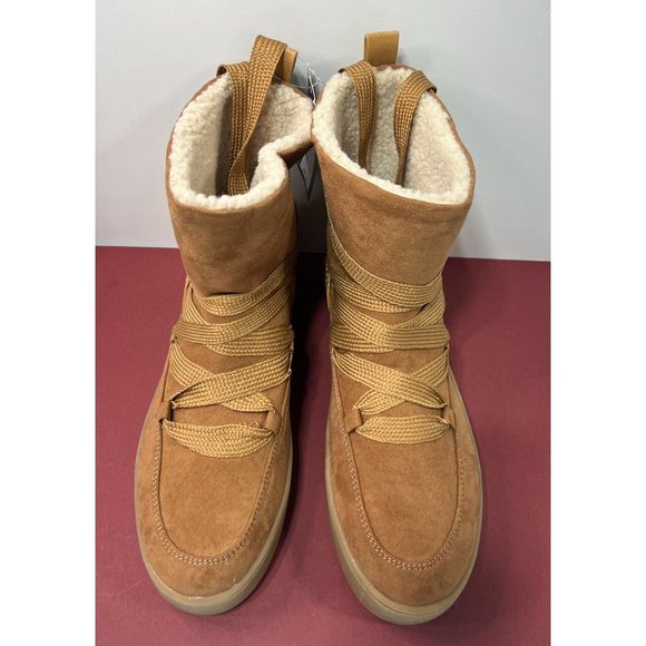 Universal Thread - Women's Brigitte Winter Boots - Cognac - # 8.5 - Picture 14 of 16